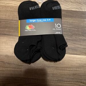 Fruit of the loom boys socks size 3-9 big kids